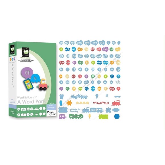 A WORD PARTY Cricut Retired 2011 - Picture 3 of 3